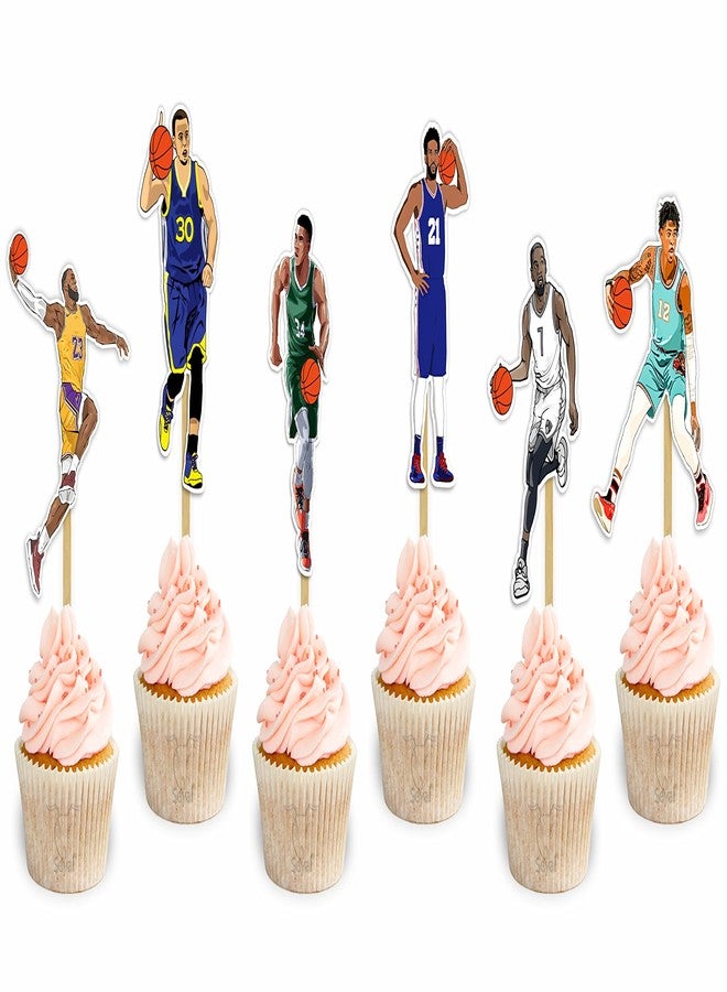 Seyal® BasketBall CupCake Topper - Image 1